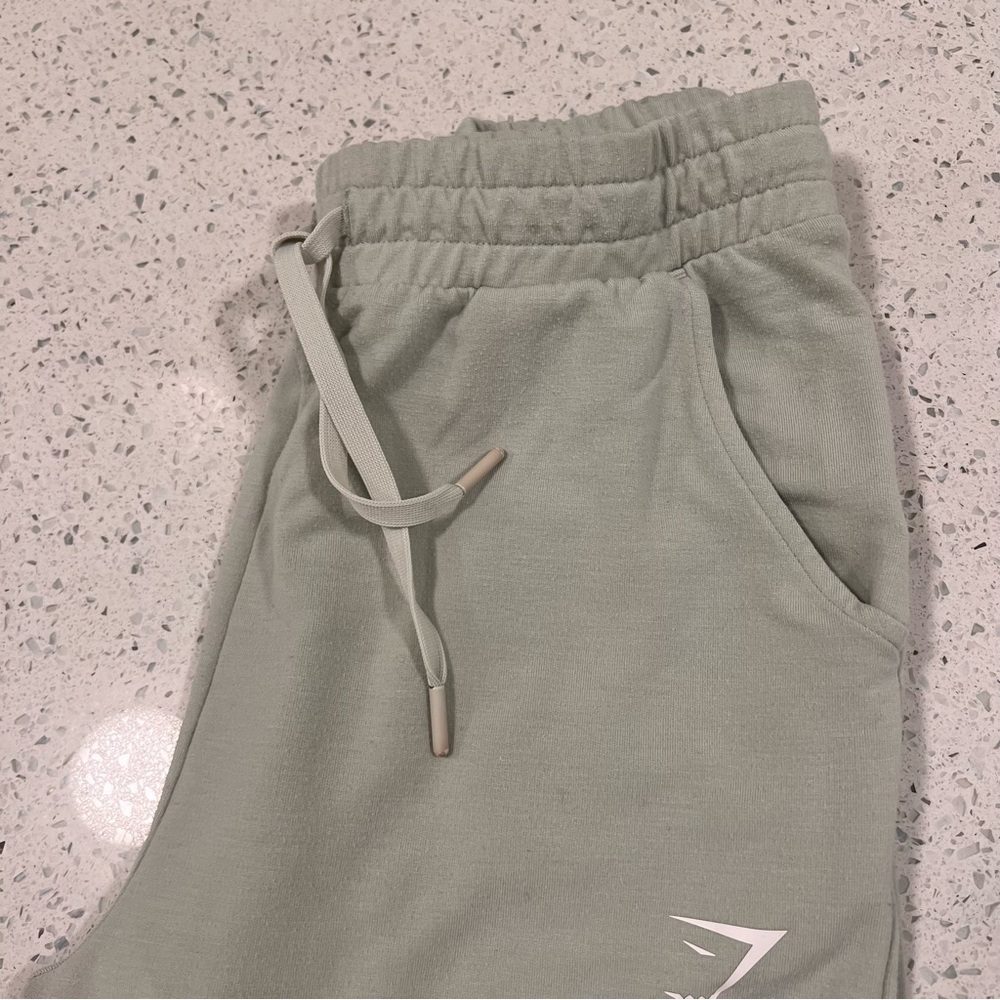 GYMSHARK Flex High Waisted Joggers Pistachio Green - Picture 7 of 15
